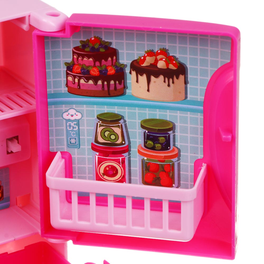 ИГРОЛЕНД Игрушка-симулятор "Бытовая техника", свет, звук, ABS, 14x16x8 см 2хАА, 4 дизайна, арт.№ 294-003