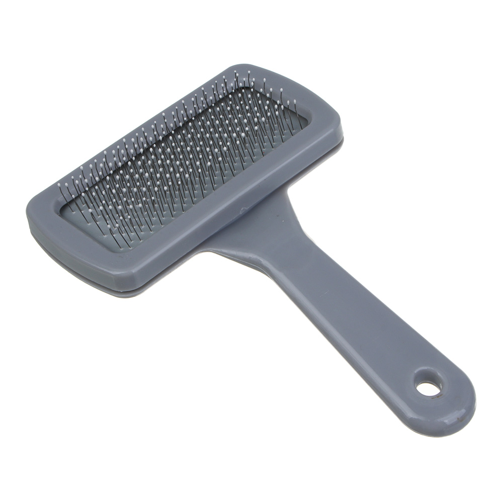 VETTA Щетка для домашних животных, бензол, нержавеющая сталь, резина, 14x9,5 см, арт.№ 273-435