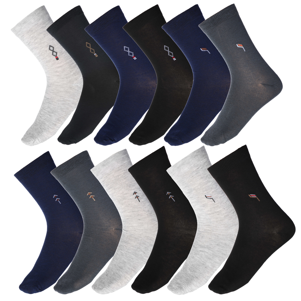 GALANTE Носки мужские, р.27-29, 85% хлопок, 10% полиамид, 5% спандекс, цвета в ас-те, #05, арт.№ 019-390