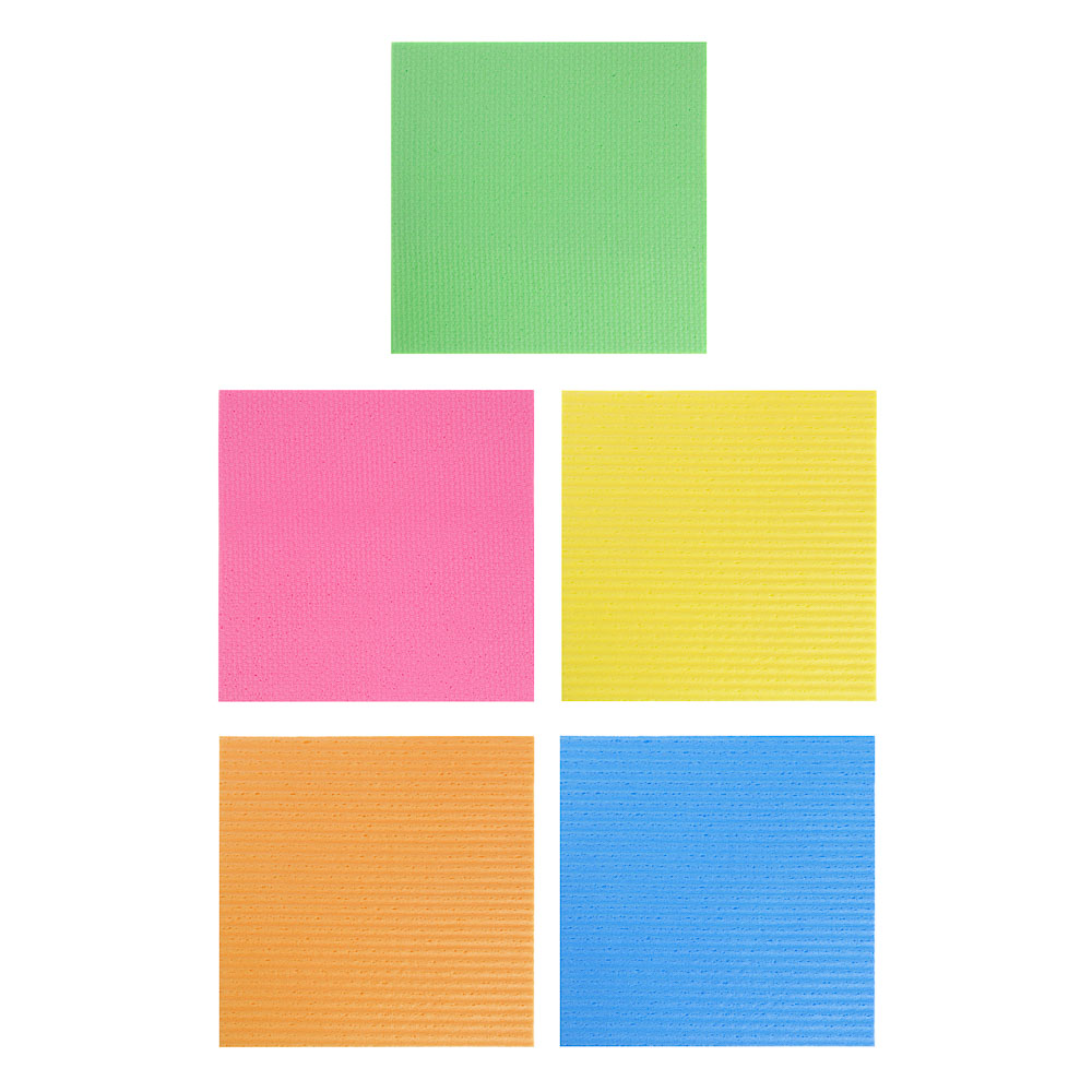 VETTA Набор многоразовых салфеток 3 шт., целлюлоза, 14х15 см, арт.№ 448-356