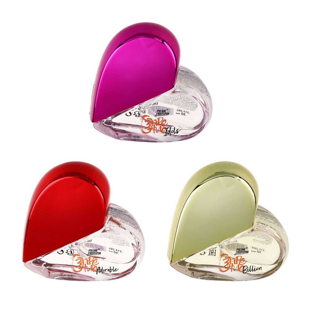 BY Русские Супергерои Озарение Туалетная вода женская, 30мл, 3 аромата, арт.№ 313-285