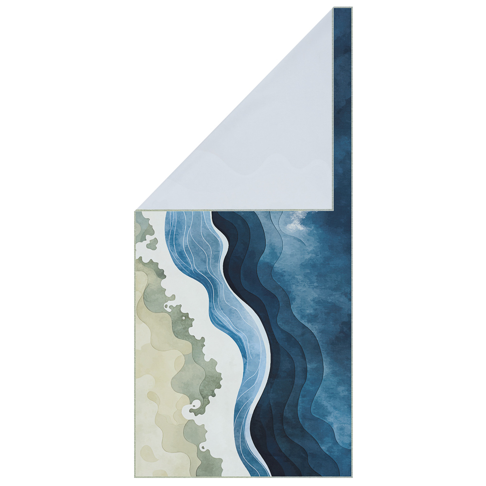 PROVANCE Саммер Полотенце пляжное из микрофибры 70х150см, 100% полиэстер, океан, арт.№ 496-035