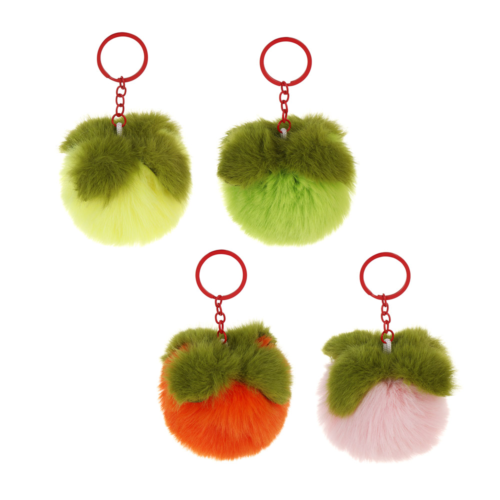 Подвеска мягкая "Фруктя", полиэстер, иск. мех, ИГРОЛЕНД, 1811-46, арт.№ 264-578