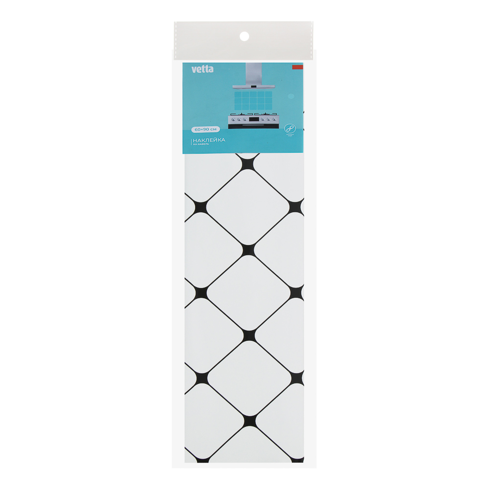 Наклейка на кафель тм VETTA, ПВХ, 60x90см, 2 дизайна, арт.№ 416-309