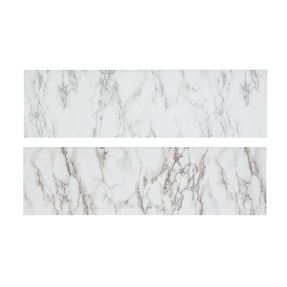 Наклейка на кафель тм VETTA Мрамор, ПВХ, 60x90см, 2 дизайна, арт.№ 416-310