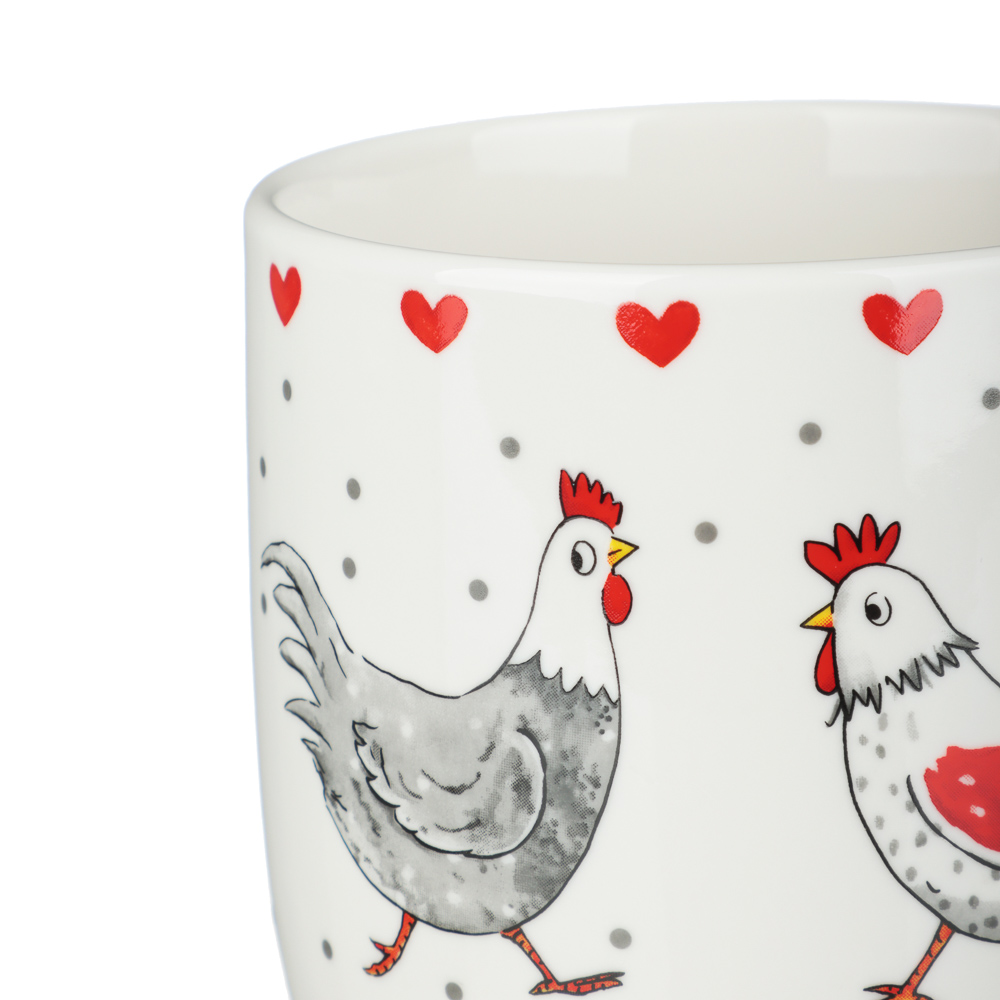 Кружка тм MILLIMI, Курочка Ряба 365 мл, 4дизайна, фарфор, арт.№ 806-460