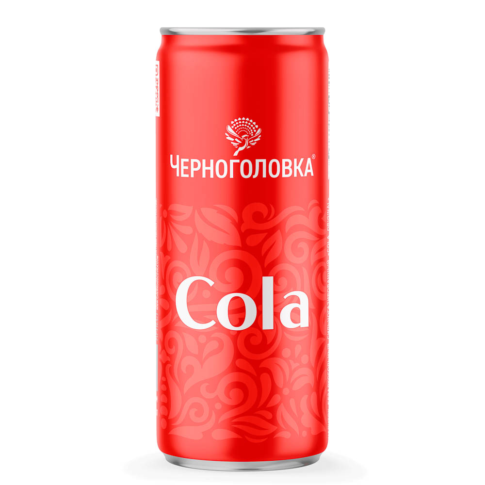 Напиток безалкогольный Черноголовка Кола Ориджинал 0,33 л, ж/б, арт.№ 201-416