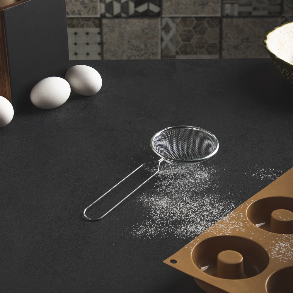 Сито с ободом и ручкой 8см, металл, арт.№ 886-061