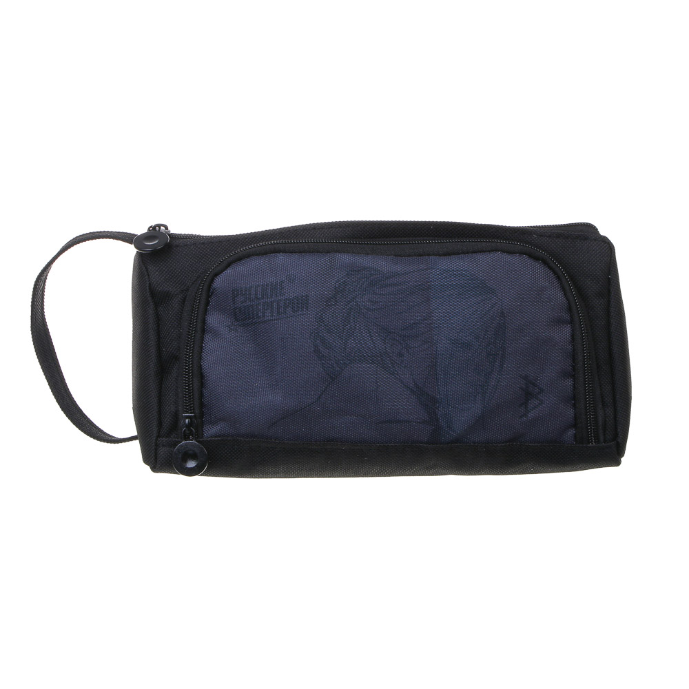 Пенал треугольный 20,5х10х8 см "Графика" BY Русские Супергерои, 2 отделения, объемный до 70 предметов, арт.№ 801-065