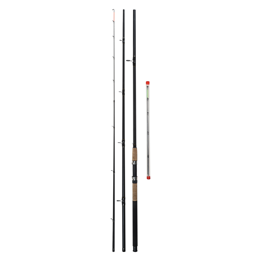 Удилище фидерное "Краун" тм AZOR FISHING, 3 сост, файбергласс, 3,9м, 50-100 гр, в компл. 3 вершинки, арт.№ 149-133