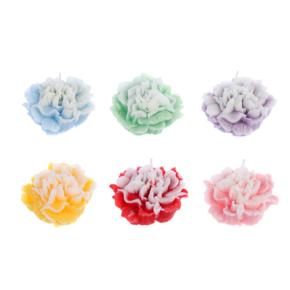 Свеча ароматическая тм LADECOR 5,7*2,7 см, "Роза", парафин, арт.№ 563-031