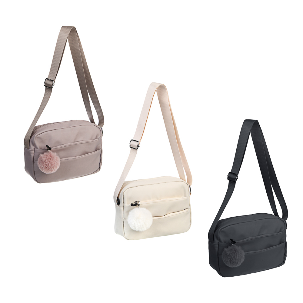 Сумка женская с 4-мя отделениями на длинном ремне тм ЮL Sage, полиэстер, 22,5х15х9,5см, 3 цвета, арт.№ 337-238