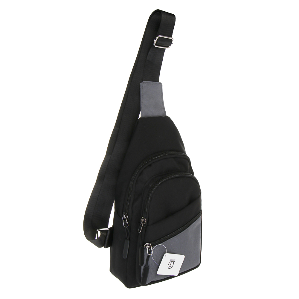 Сумка слинг тм ЮL Колорблок, полиэстер, 30х17см, 3 цвета, арт.№ 337-239