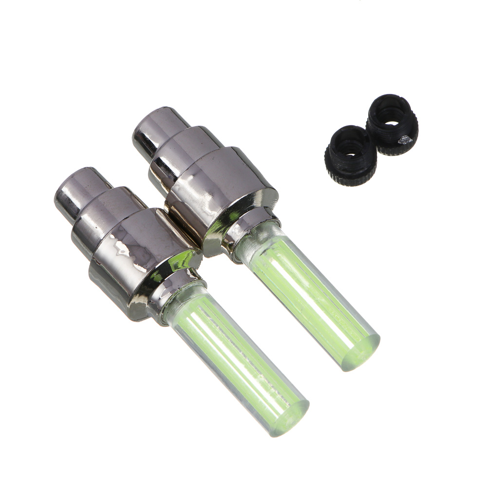 РОКОТ Набор 2шт колпачков на ниппель светящихся при движении, желтый, арт.№ 754-045