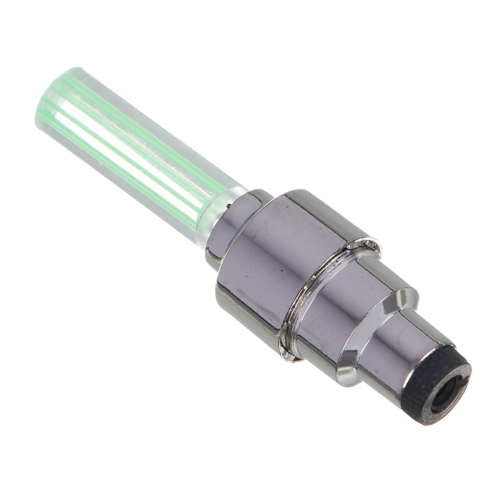 РОКОТ Набор 2шт колпачков на ниппель светящихся при движении, зеленый, арт.№ 754-048