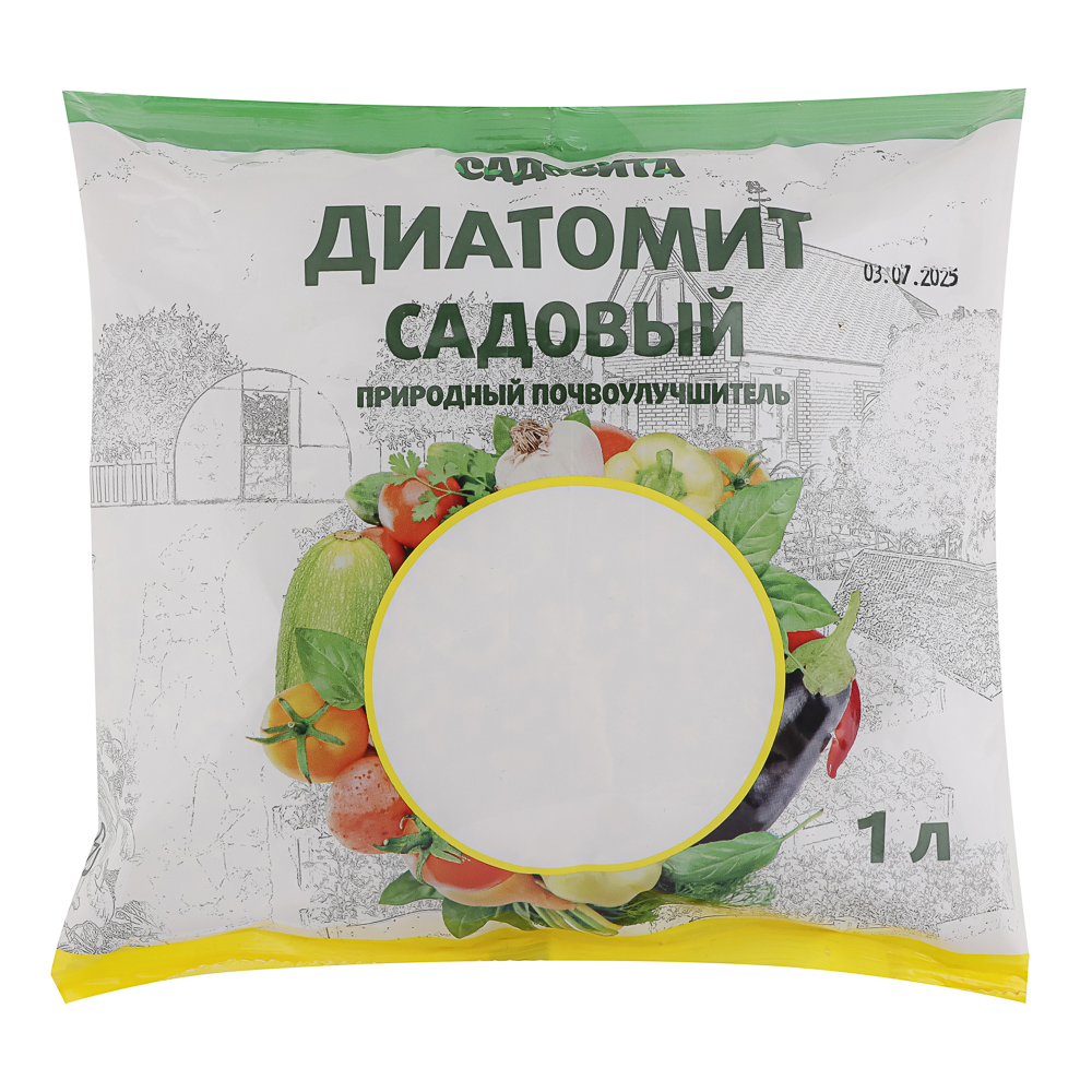 Почвоулучшитель Диатомит тм САДОВИТА 1л, арт.№ 115-045