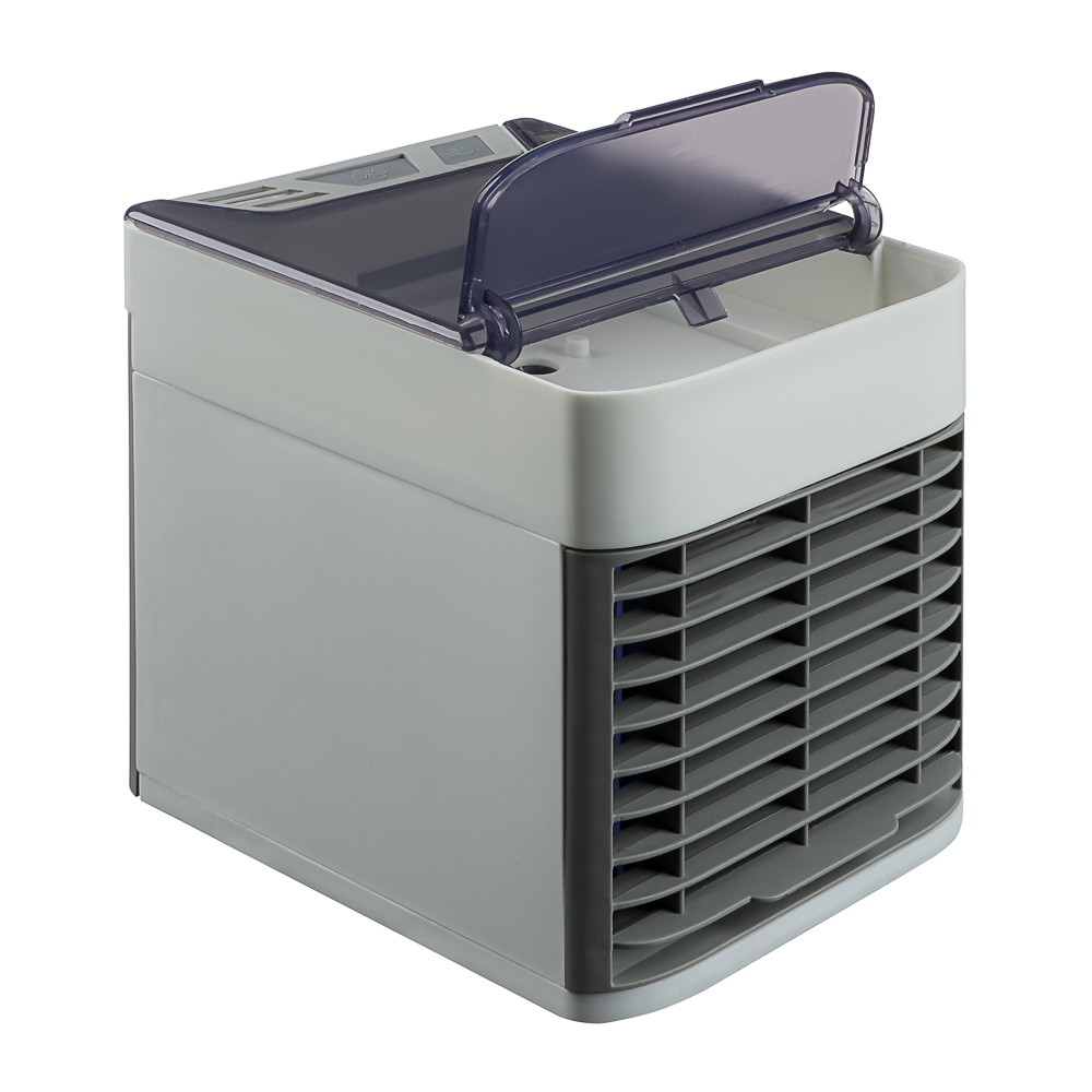 Вентилятор настольный с водяным охлаждением тм LEBEN 8Вт, 5в/1.6А, 3 скорости, USB-кабель, арт.№ 243-030