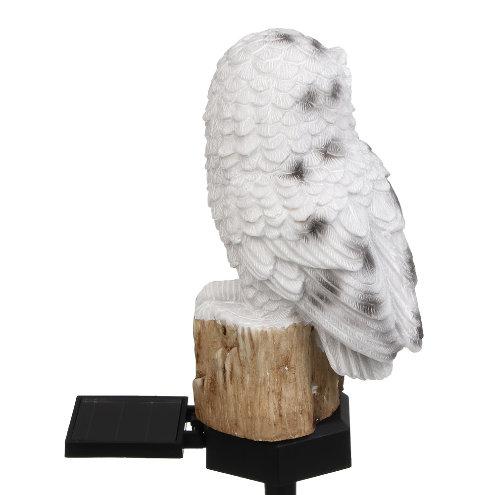 Светильник сад.на солн.бат.тм INBLOOM Сова, 7х8.5х44см,1LED,шамп.,AAA200/600mAh Ni-MH,1реж., полист., арт.№ 475-351