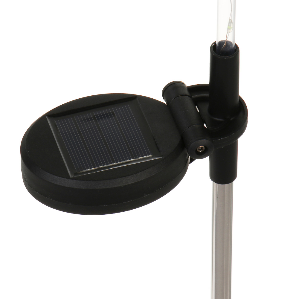 Светильник садовый на солнечной батарее тм INBLOOM, 75см, 120LED, мульти, AAA200mAh Ni-MH, 1реж., PP, арт.№ 475-353