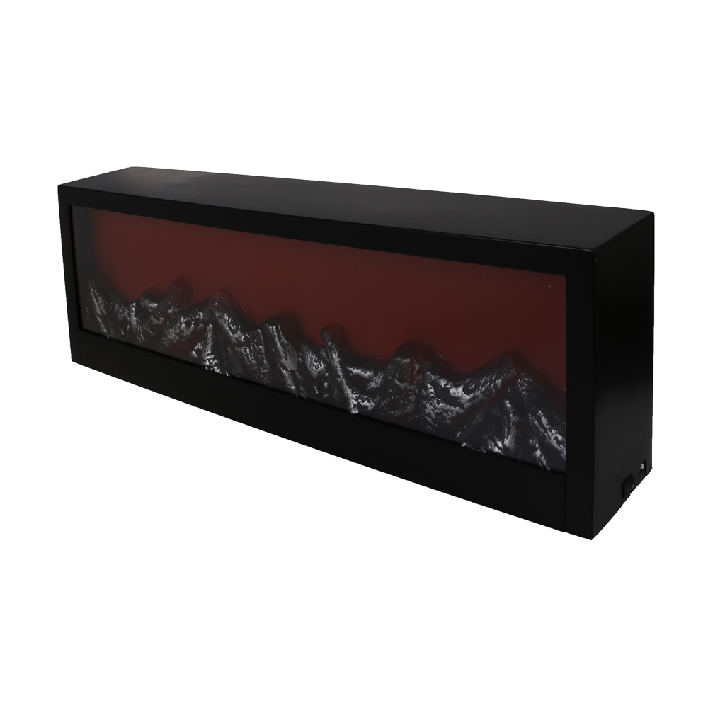 Светильник-камин тм СНОУ БУМ декоративный LED, 60x10x19,7см, пластик, 3xC/USB, 1 режим, арт.№ 695-240