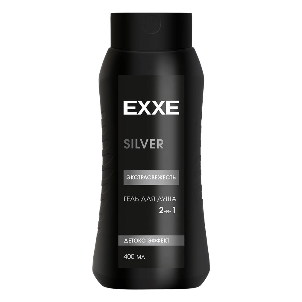 Гель для душа мужской 2 в 1 EXXE MEN "Экстрасвежесть" SILVER, 400мл — купить в МПР Гель для душа мужской 2 в 1 EXXE MEN "Экстрасвежесть" SILVER, 400мл, арт.№ 495-016