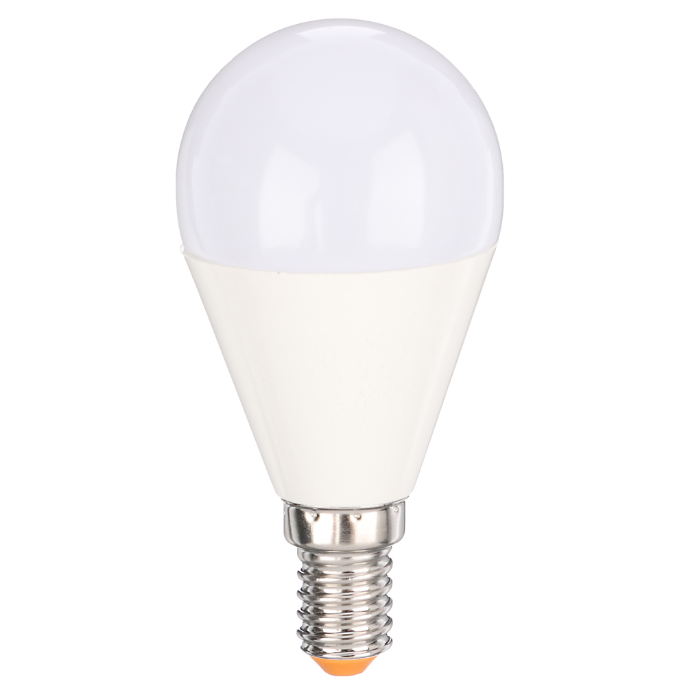 Лампа светодиодная BY шар G45 7 Вт, E14, 630 Лм, 4000 K, 175-265 В, Ra>80, IRF <5%,IC, 2 года гар., арт.№ 925-430