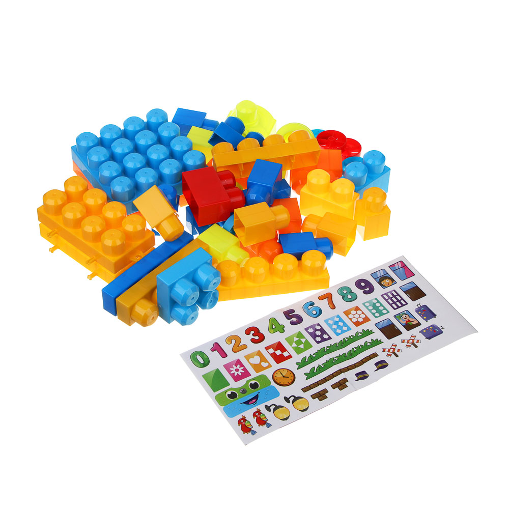 Конструктор для малышей, 32 детали, пластик, 32х14х18,7см, арт.№ 859-099
