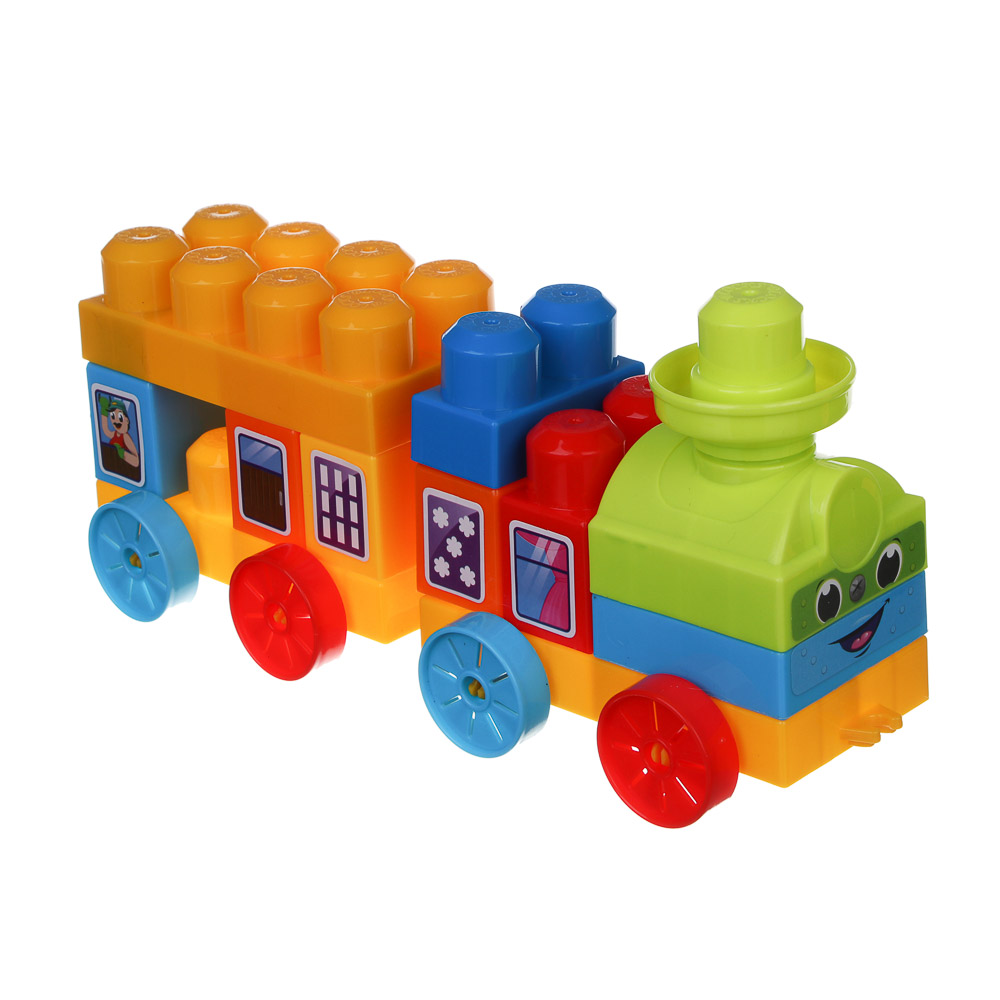 Конструктор для малышей, 32 детали, пластик, 32х14х18,7см, арт.№ 859-099