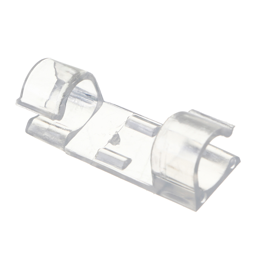 СНОУ БУМ Держатели для гирлянд и проводов, самоклеящиеся, 20шт, 30х10мм, d4-6мм, PS, арт.№ 390-114