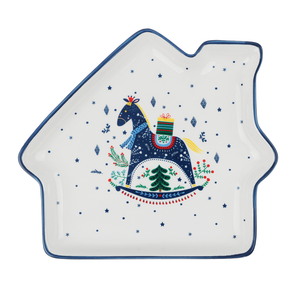 MILLIMI Нордик Блюдо в форме домика, 20х18х3см, керамика — купить в МПР MILLIMI Нордик Блюдо в форме домика, 20х18х3см, керамика, арт.№ 820-693