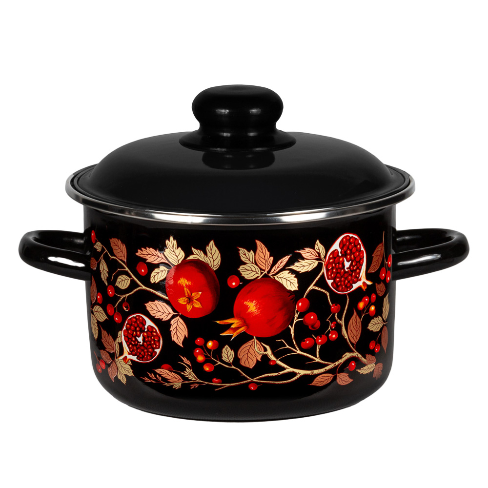 Гранат Кастрюля эмалированная 2л, арт.№ 894-583