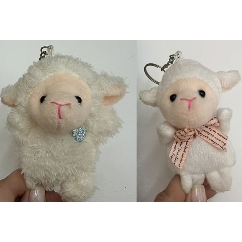 Брелок-подвес мягкий "Нарядный милаш" 8 см, полиэстер, металл, тм ИГРОЛЕНД, арт.№ 264-609