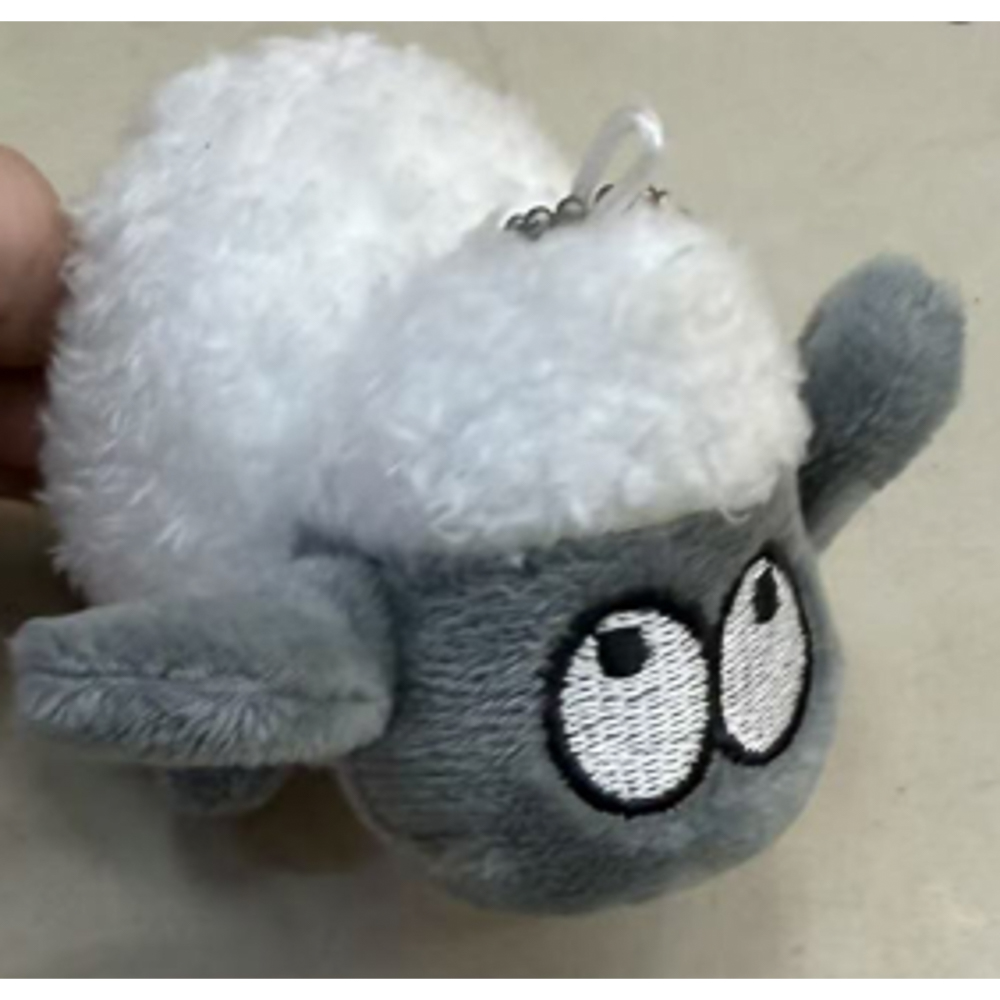 Игрушка мягкая "Кудряшкин" 8 см, полиэстер, тм ИГРОЛЕНД, 3+, арт.№ 264-610