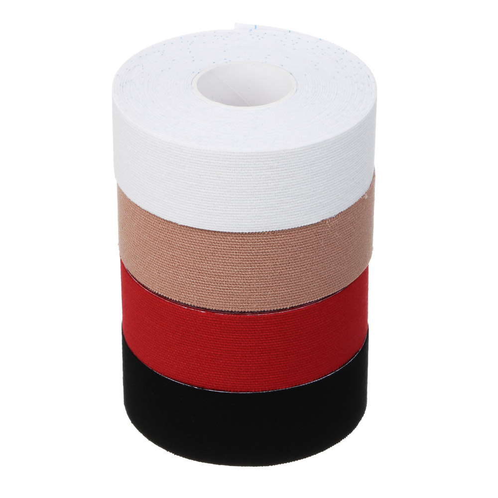 BY Русские Супергерои Тейп лента кинезиологическая, 4 шт, 5м, 2.5см, хлопок, арт.№ 138-035