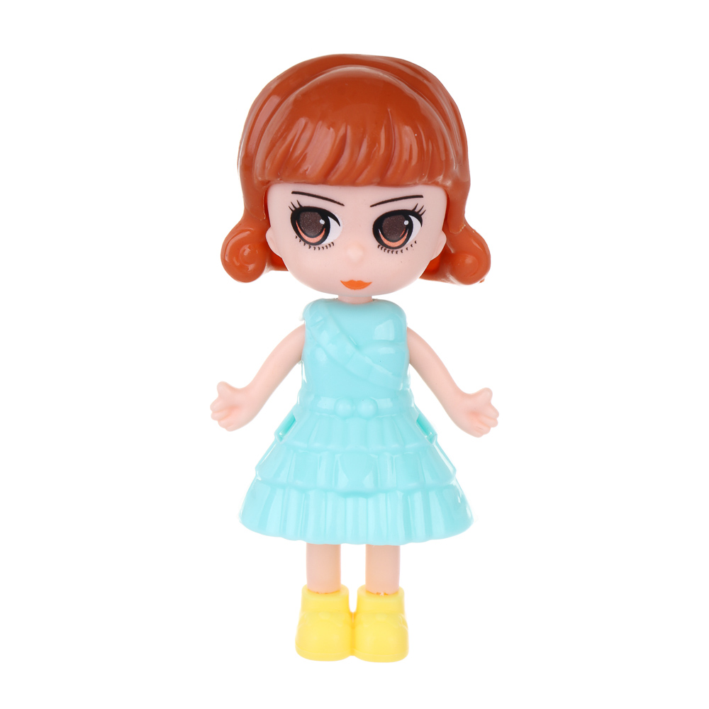 ИГРОЛЕНД Набор игровой "Кукла с питомцем", PP, ABS, 15х20,5х4 см, арт.№ 267-990