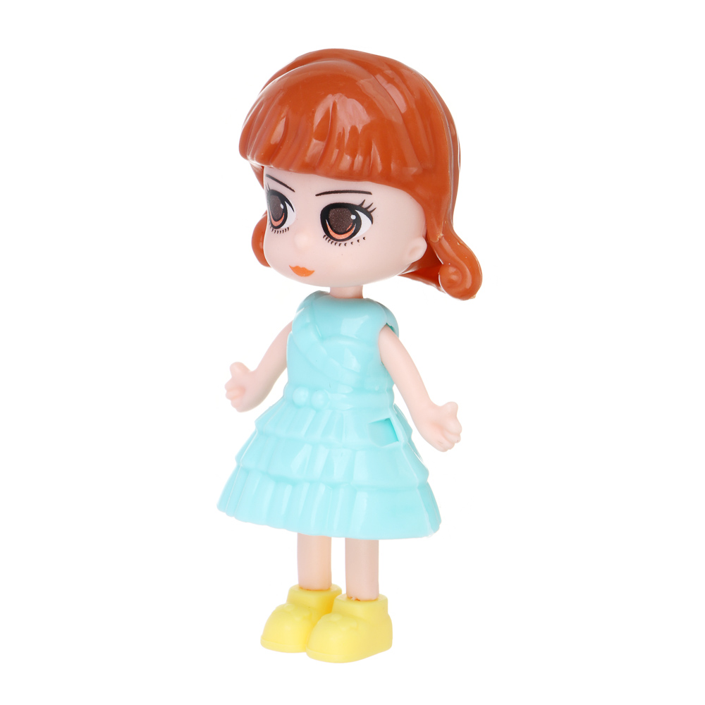 ИГРОЛЕНД Набор игровой "Кукла с питомцем", PP, ABS, 15х20,5х4 см, арт.№ 267-990