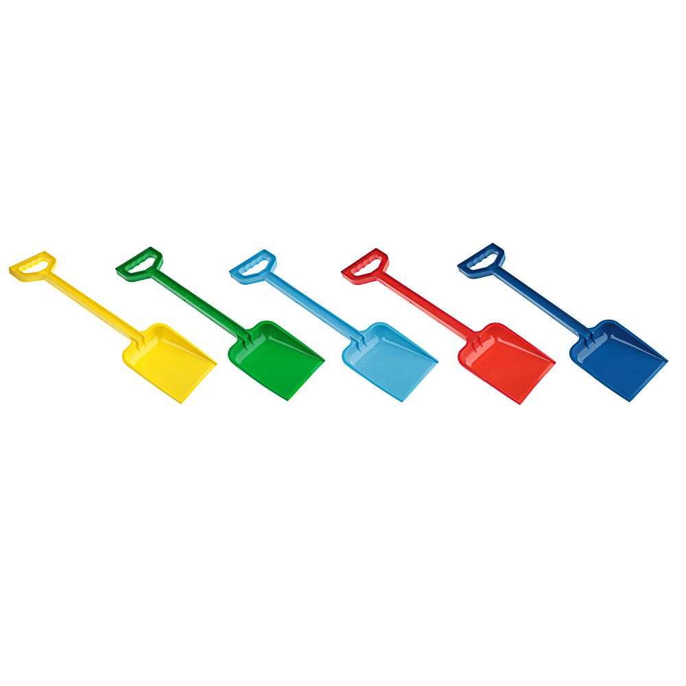 ИГРОЛЕНД Лопатка детская для игры в песке 47см, пластик, 5 цветов, для детей 3+, арт.№ 430-132