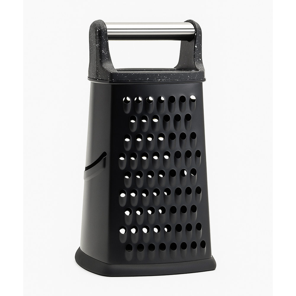 Терка 4-х сторонняя с антиналипающим покрытием тм SATOSHI 23см, нерж.сталь, арт.№ 885-145