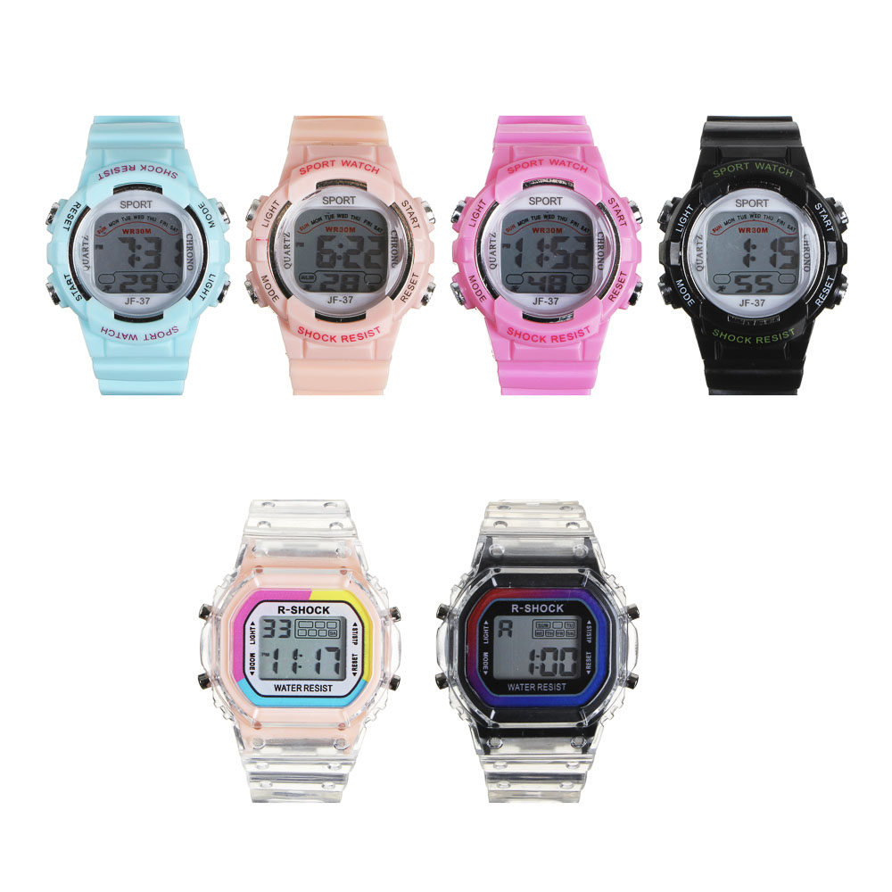 BERIOTTI Часы электронные, 1x2032, 2 дизайна, арт.6, арт.№ 026-006