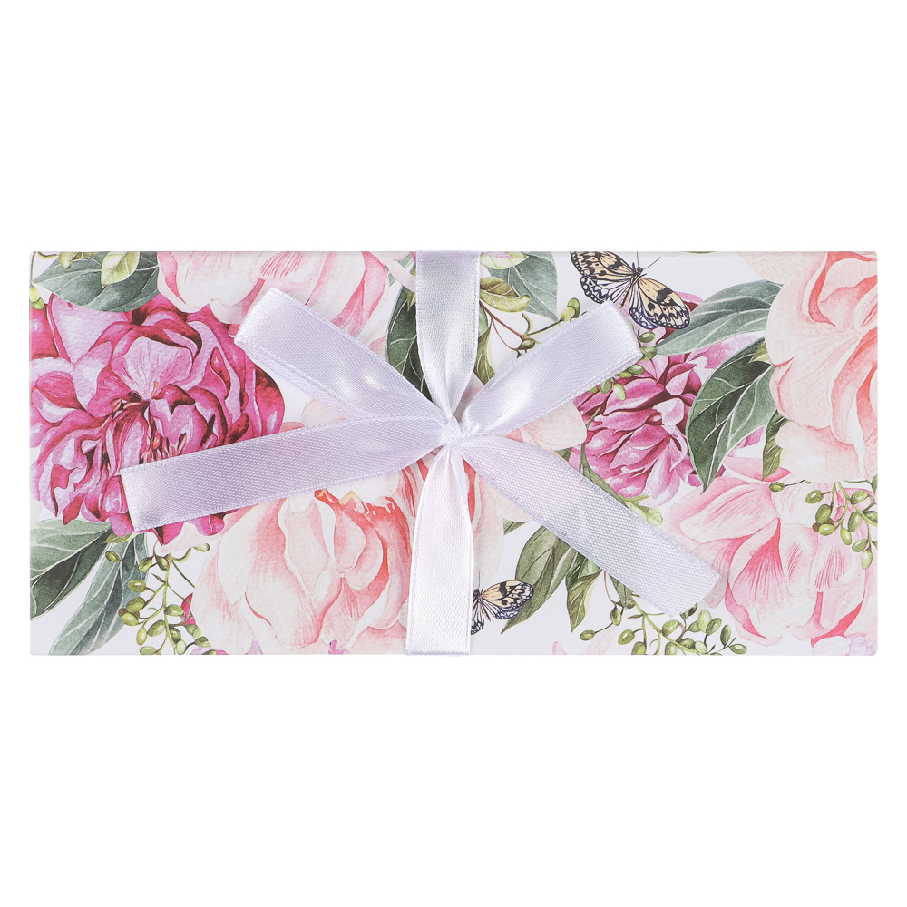 Конверт подарочный ДЛЯ ДЕНЕГ - ПИОН, с бантом, 172х83, арт.№ 207-262