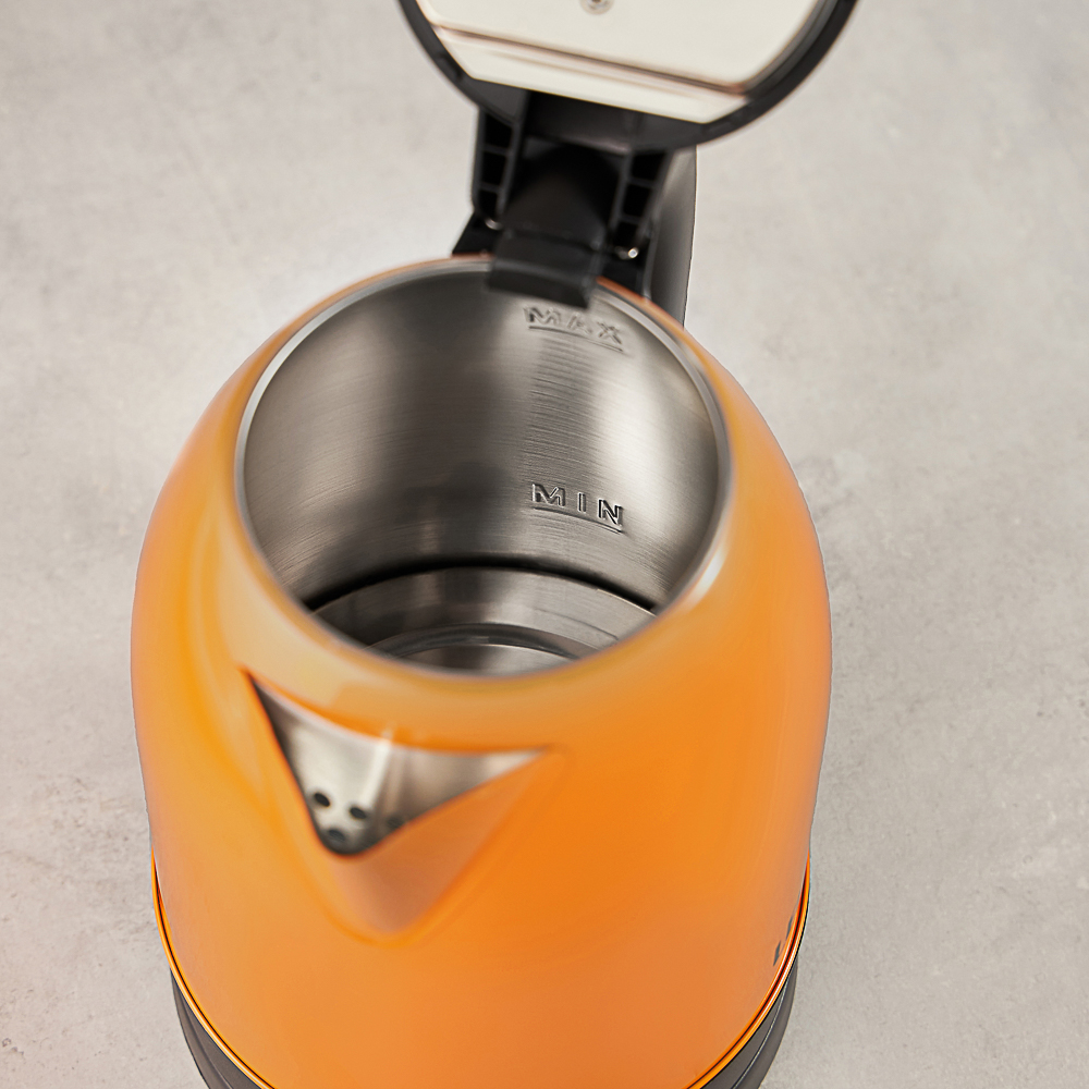 LEBEN Чайник электрический, 2,0 л, 1800Вт, металл, 220-240В, арт.№ 291-115