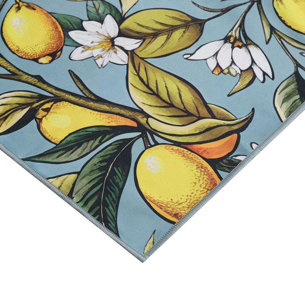 PROVANCE Саммер Полотенце пляжное из микрофибры 70х150см, 100% полиэстер, лимоны, арт.№ 496-036