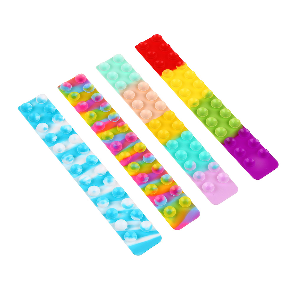 Игрушка-антистресс, 4x26 см, силикон, 4 цвета, арт.№ 295-210