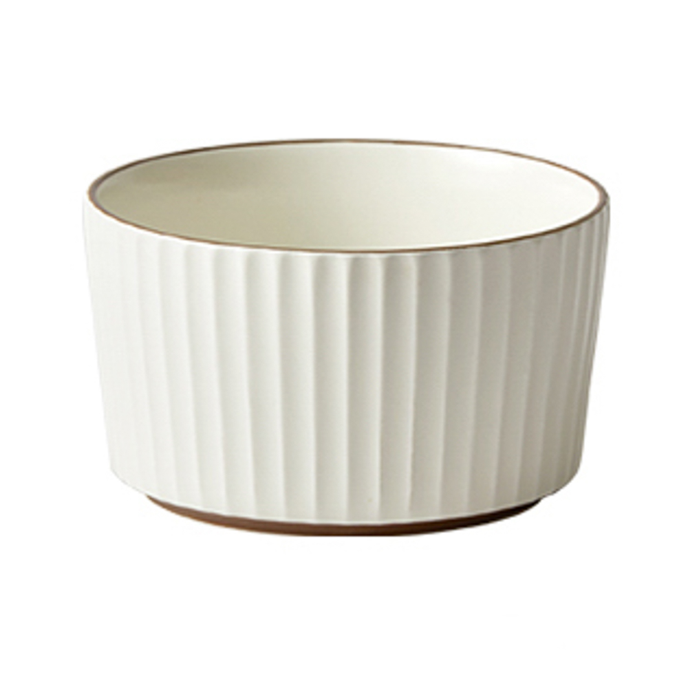 Салатник Лусия тм MILLIMI, 11см, фарфор, кремовый, арт.№ 816-249