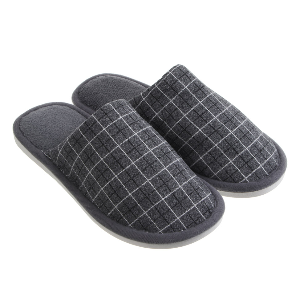 Обувь домашняя, размер 40-41, цвет серый, #10, арт.№ 299-270