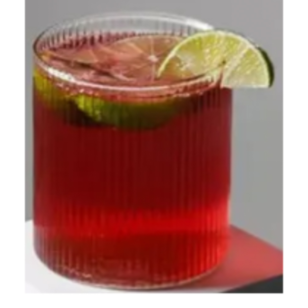 Стакан тм MILLIMI Симпл, 300мл, стекло, рифленый, арт.№ 878-690