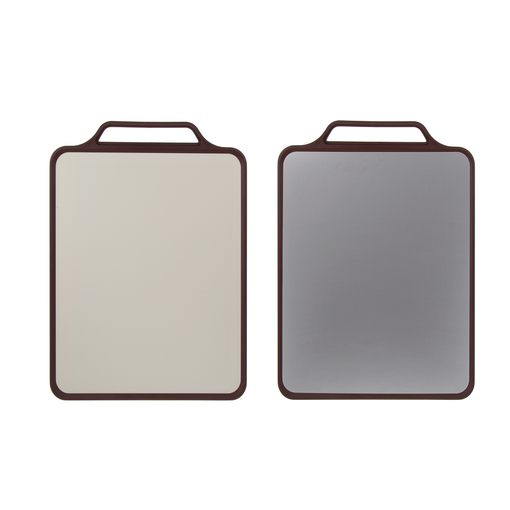 SATOSHI Доска разделочная 38,7x30x1,5см, пластик, нерж.сталь, арт.№ 852-162