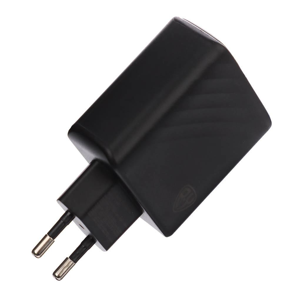 Сетевое зарядное устройство BY PRO 65Вт GaN,QC,PD,PPS,USB-A,3xType-C,110-240В,50-60Гц, пластик,чёрн., арт.№ 916-267