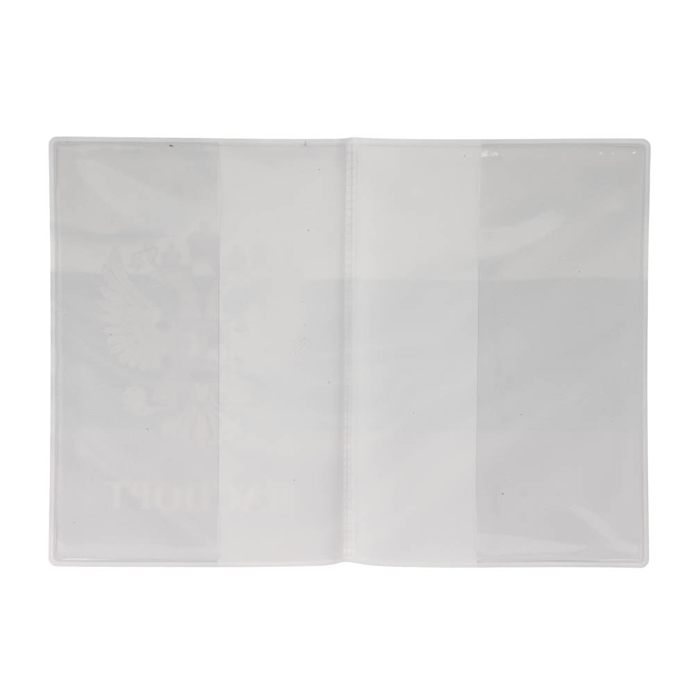 Обложка для паспорта тм ЮL, ПВХ, 13,6х9,5см, 6 дизайнов, арт.№ 334-135