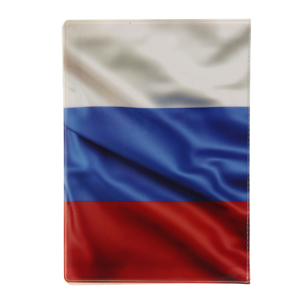 Обложка для паспорта тм ЮL, ПВХ, 13,6х9,5см, 6 дизайнов, арт.№ 334-135